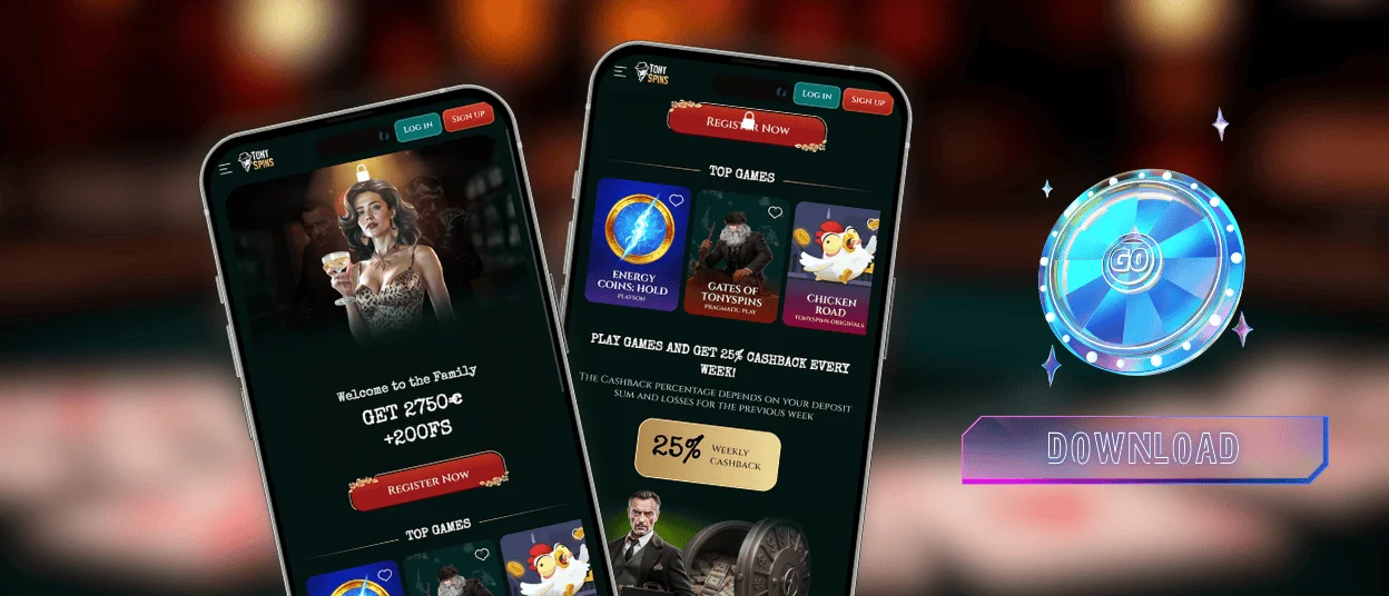 Tonyspins iOS